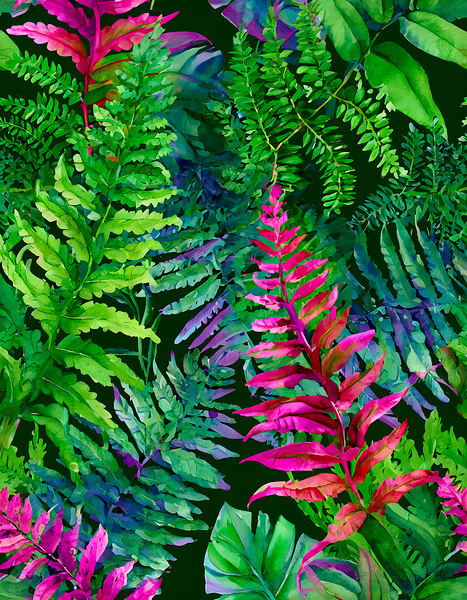 Tropical Leaves II Téléchargement Numérique