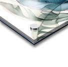 Banana Leaves Ink Wash III Acrylic print