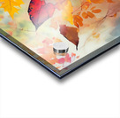 Fall Leaves in the Mist Acrylic print