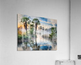Bayou Sunrise Reflections Acrylic Print