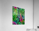 Tropical Leaves II Impression acrylique