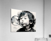 Blowing Bubbles Acrylic Print