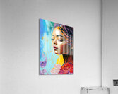 Abstract Faces I Impression acrylique