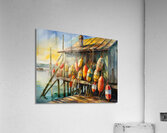 Lobster Buoy Shack Acrylic Print