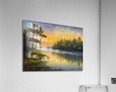 As The Dawn Breaks Impression acrylique