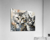 Kitty Crew Acrylic Print