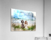 Dogone Good Beach Day Acrylic Print