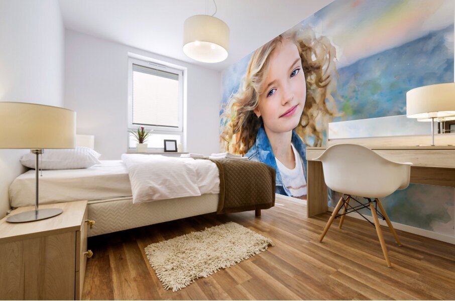 Ocean Breezes Day Mural print