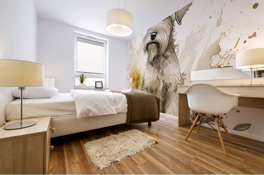 Mr. Dibs III Mural print