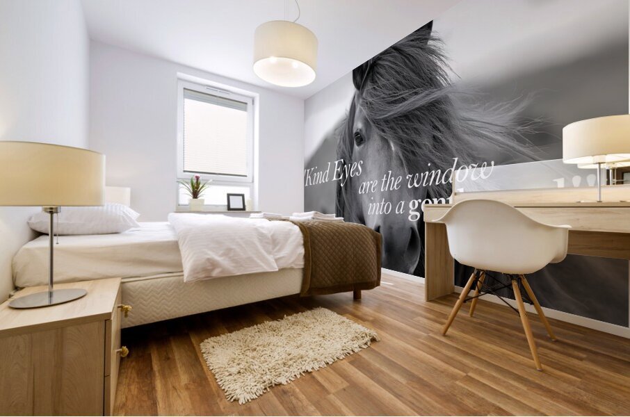 Kind Eyes Mural print