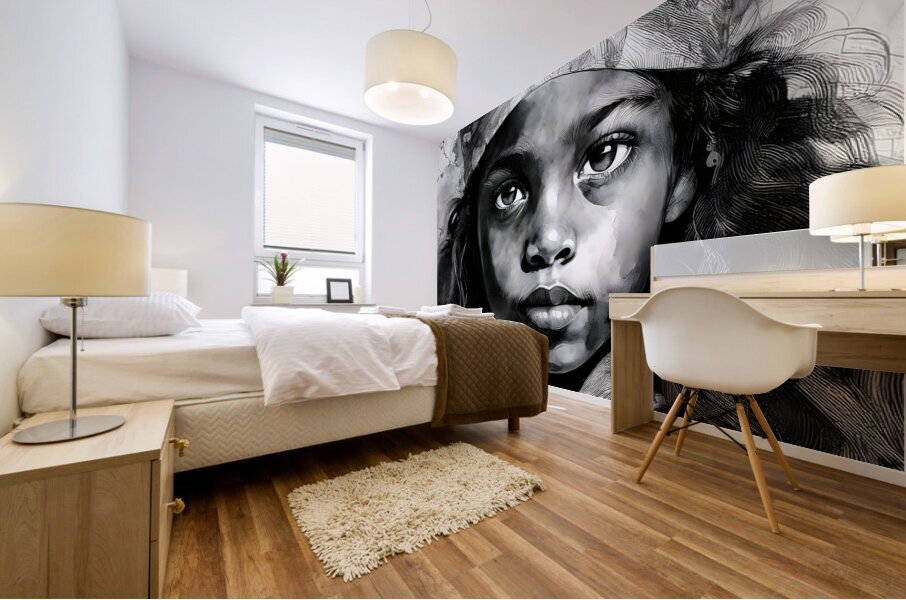 Fearless Beauty Mural print