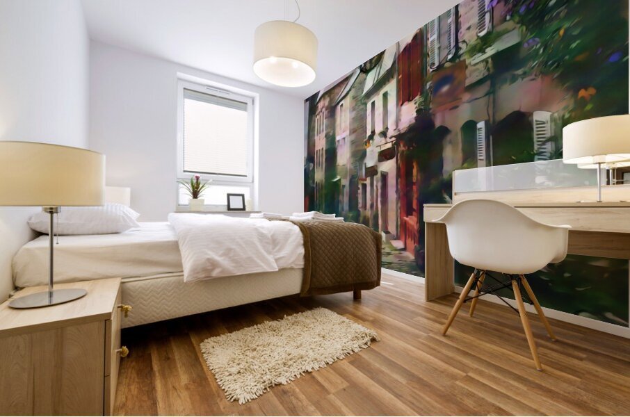 Stone Shops of Character Mural print