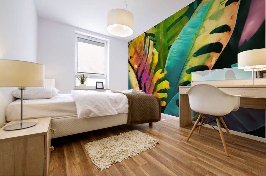 Banana Tree II Mural print