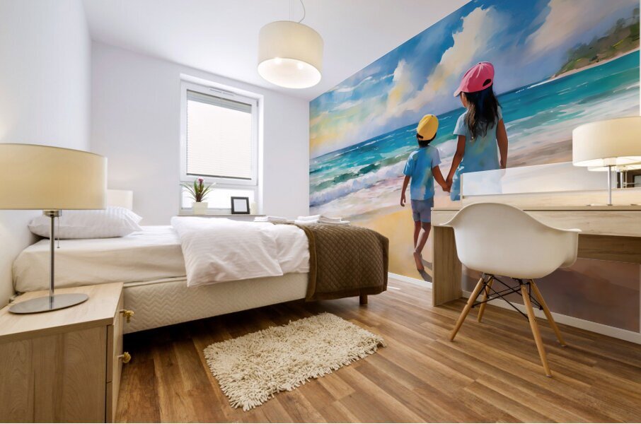 Big Sister and Me Impression murale