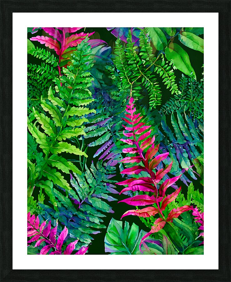 Tropical Leaves II Impression et Cadre photo