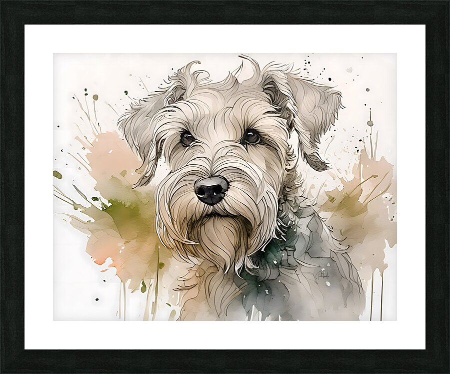 Mr. Dibs I Picture Frame print