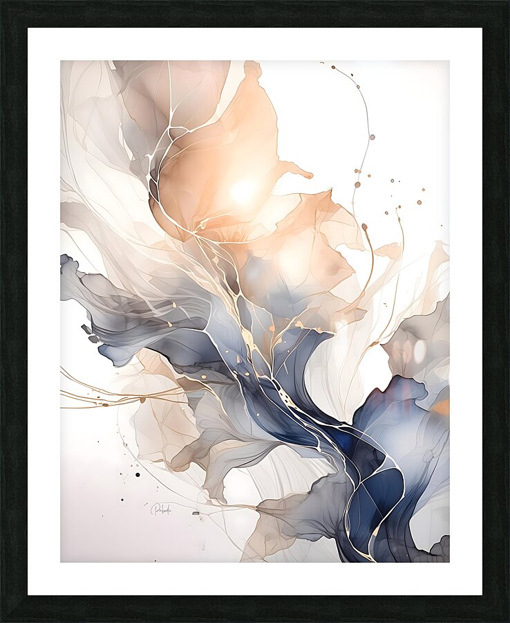 Contemporary Flows III Picture Frame print