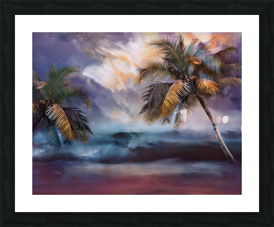 The Eye Of The Storm Picture Frame print