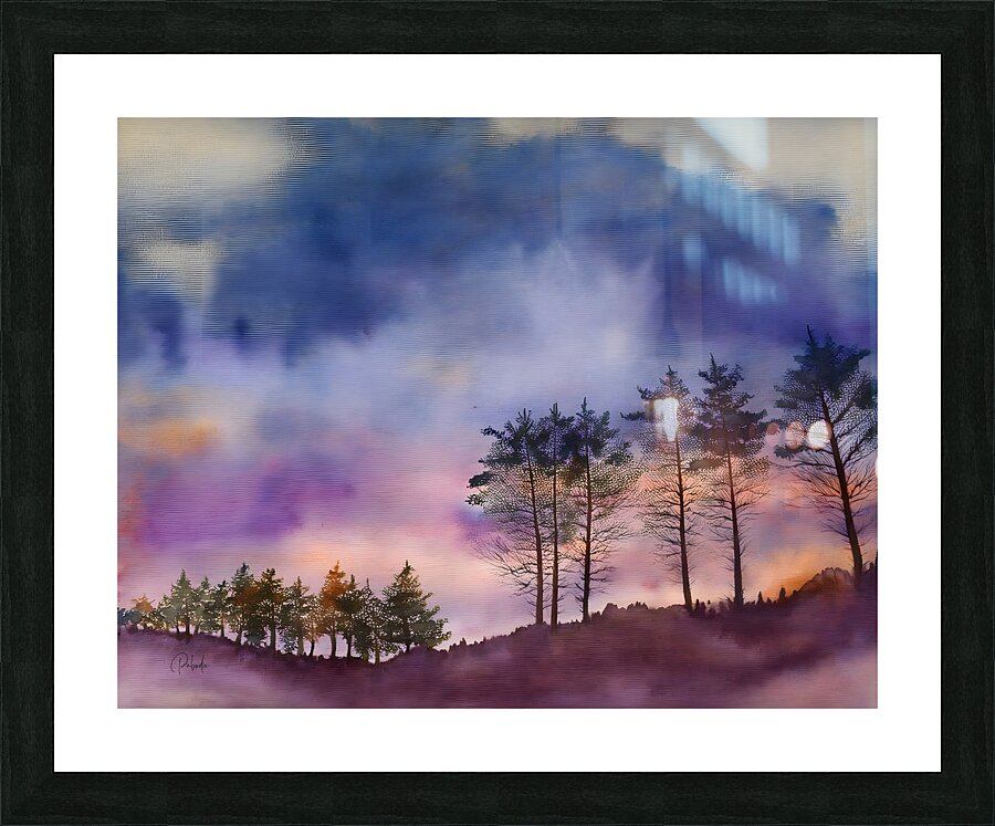 The Fall Into Winter Picture Frame print