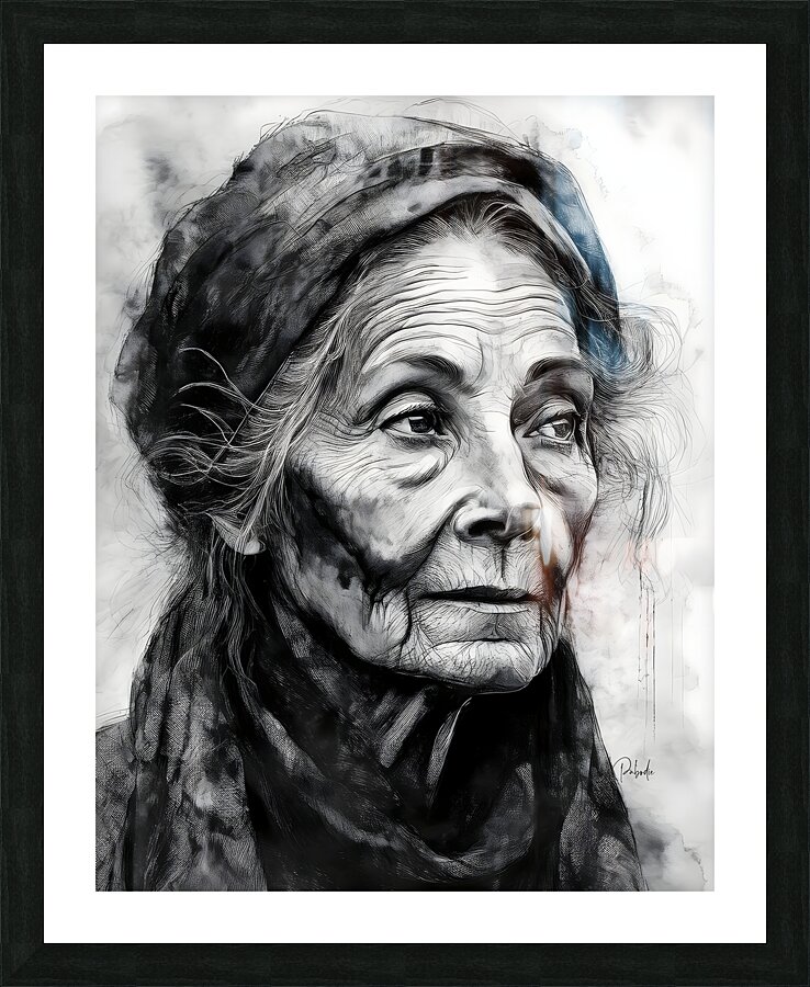 A Face of Wisdom Impression et Cadre photo