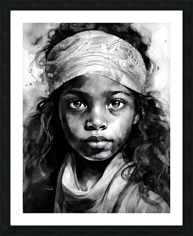 Fearless Beauty Picture Frame print