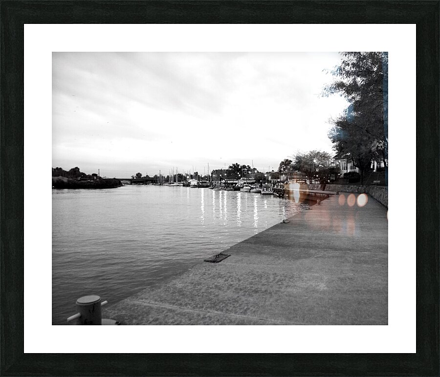 Cloudy Dawn Picture Frame print