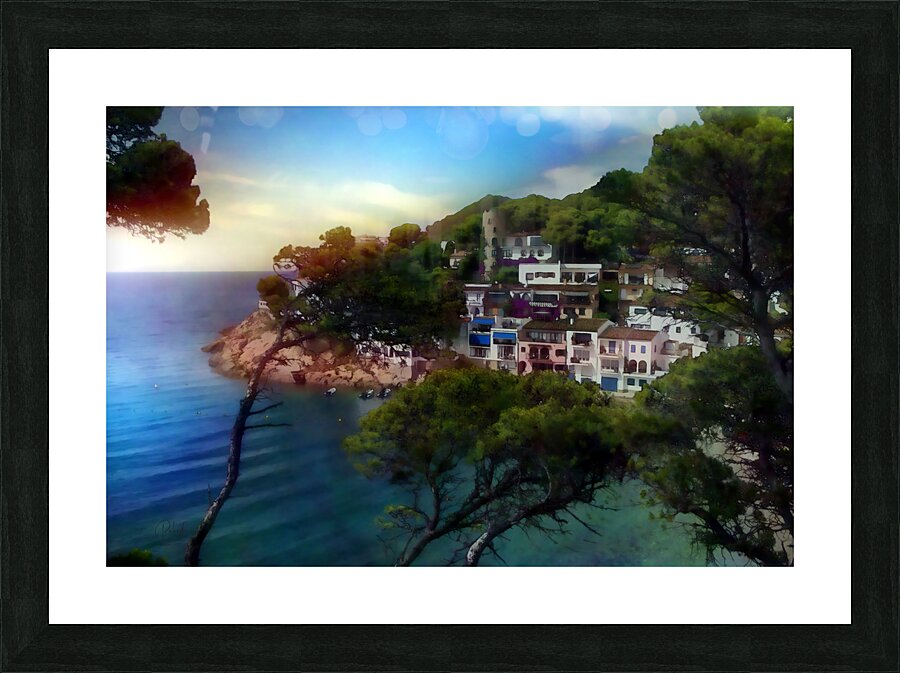 Sunrise Over The Island Cove Picture Frame print