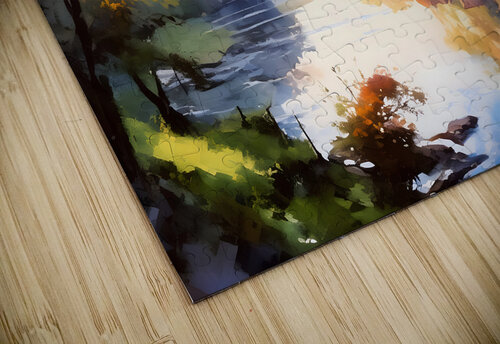 Rocamadour Village Pabodie Art puzzle