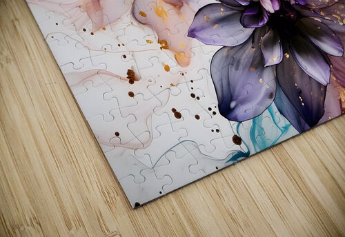 Dahlias Study II Pabodie Art puzzle