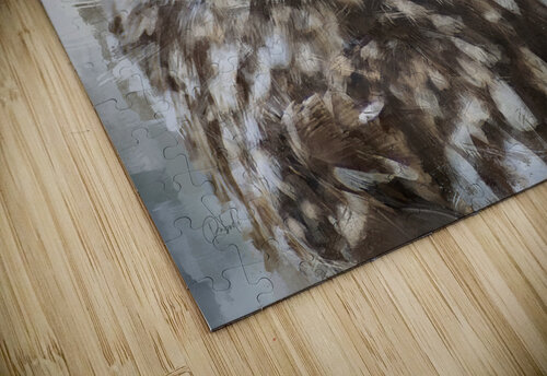 Burrowing Owl Portrait Pabodie Art puzzle