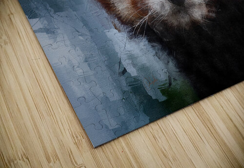 Red Panda Portrait Pabodie Art puzzle