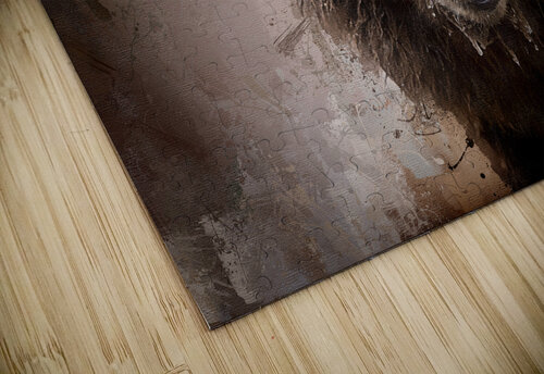 North American Brown Bear Pabodie Art puzzle