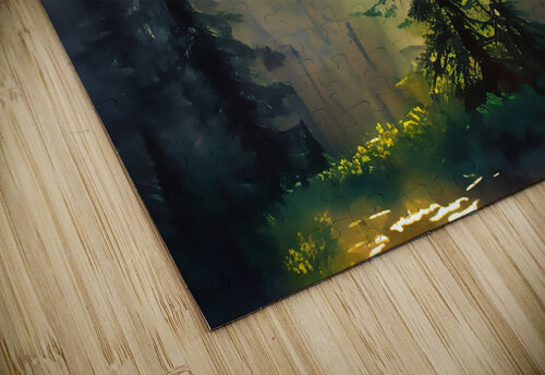 Fir Tree Forest Pabodie Art puzzle