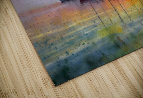 Red Sky in the Morning Pabodie Art puzzle