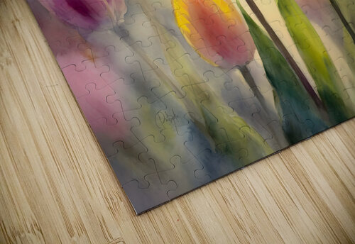 Luminous Tulips Pabodie Art puzzle