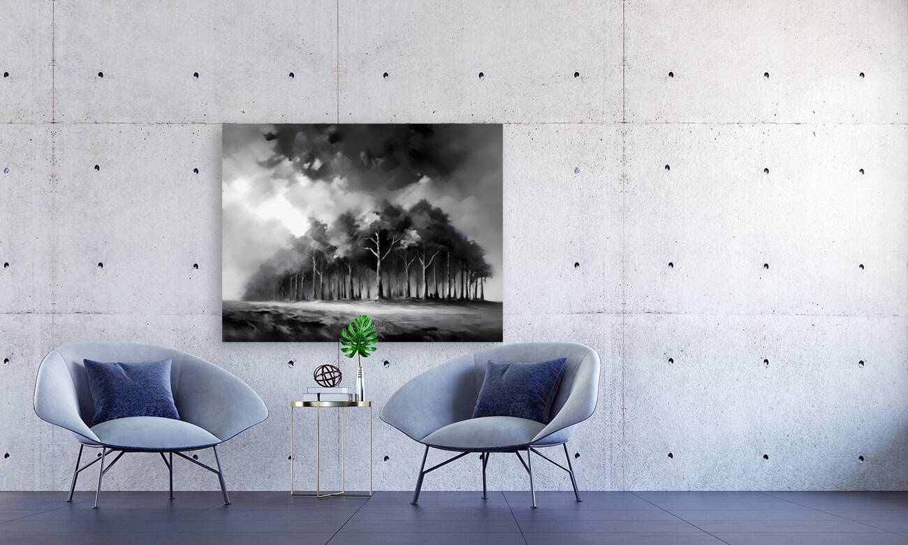 The Stormy Woods Reproduction