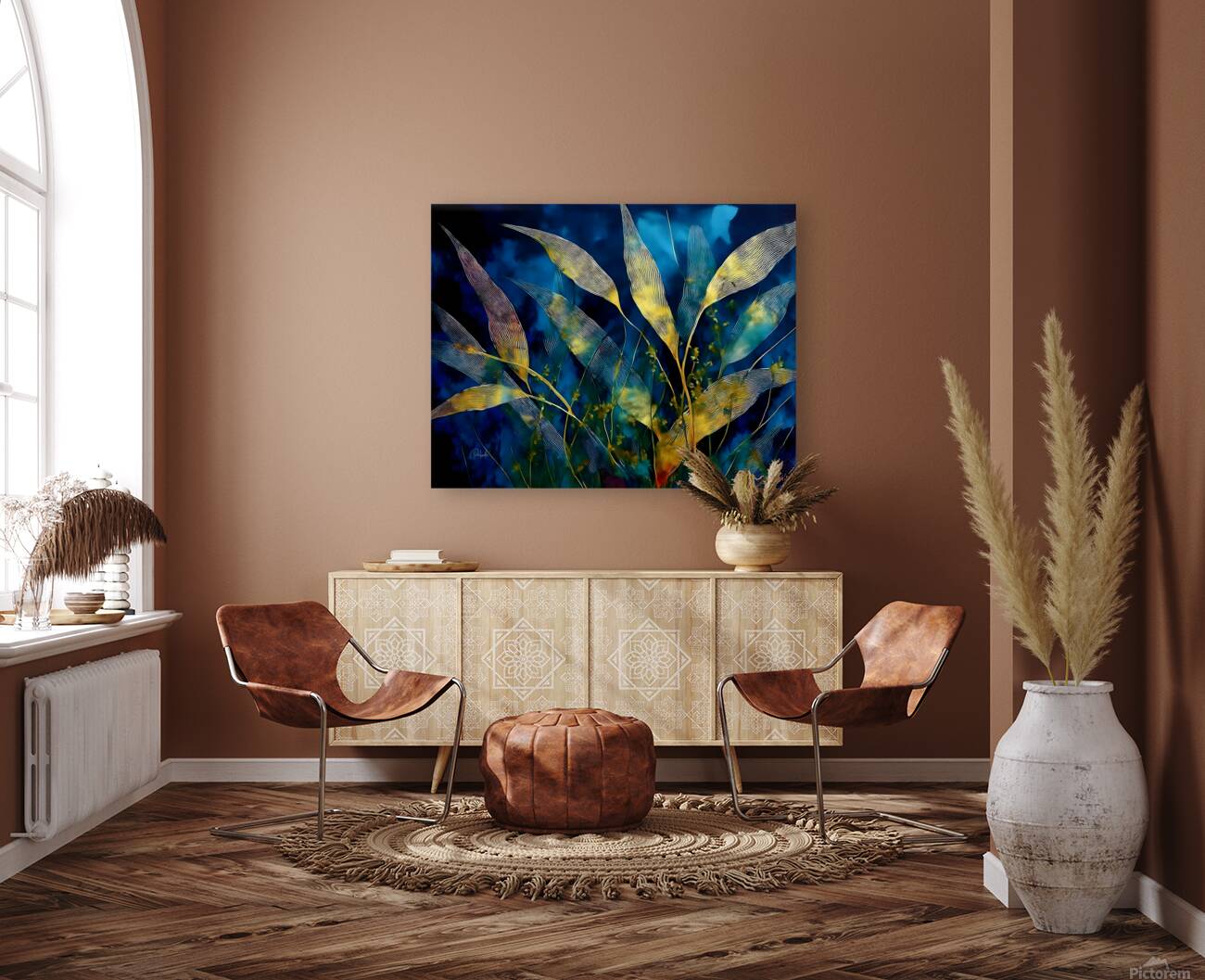 Moonlit Bamboo Reproduction