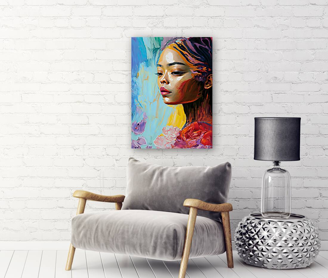 Abstract Faces I Reproduction