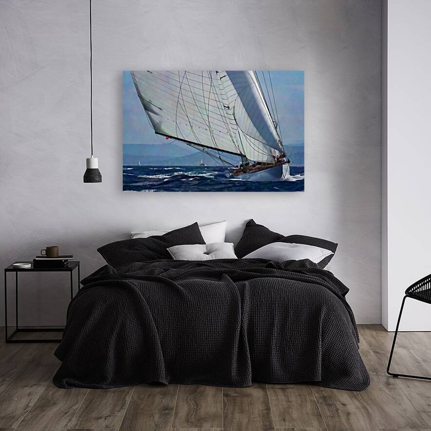 Sailing With The Wind Reproduction