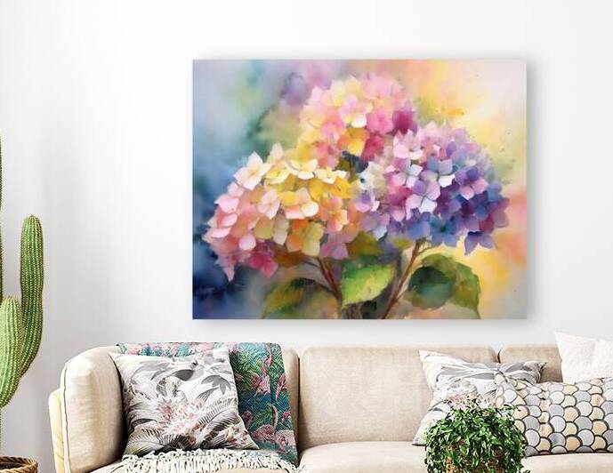 Hydrangea Blooms Reproduction