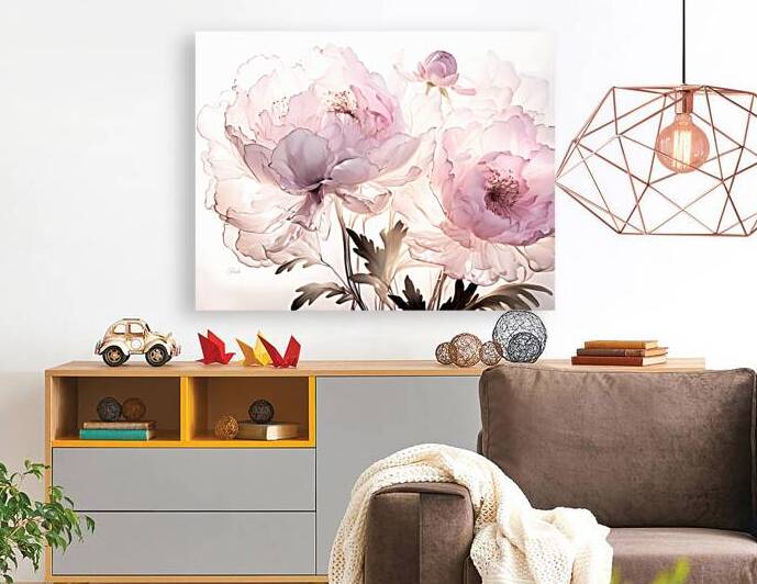 Peonies In Pink by Pabodie Art