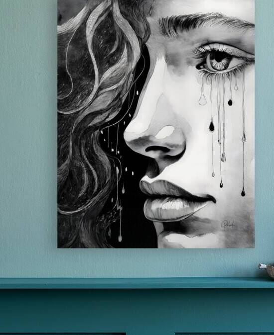 A Teens Tears by Pabodie Art