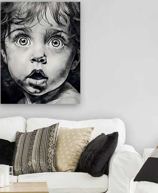 Baby Bright Eyes by Pabodie Art