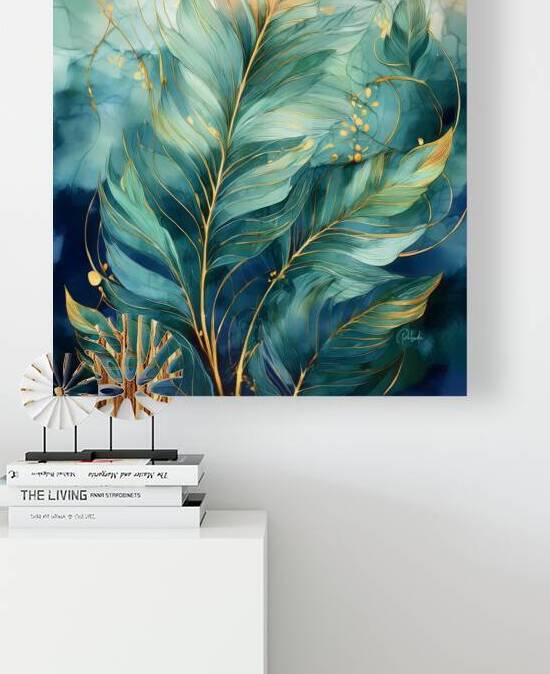Flowing Palms by Pabodie Art