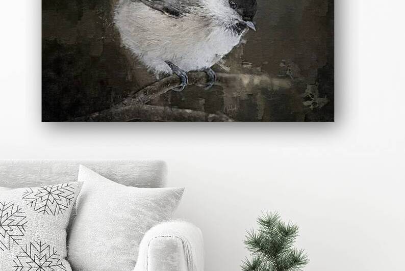 Willow Tit Bird by Pabodie Art