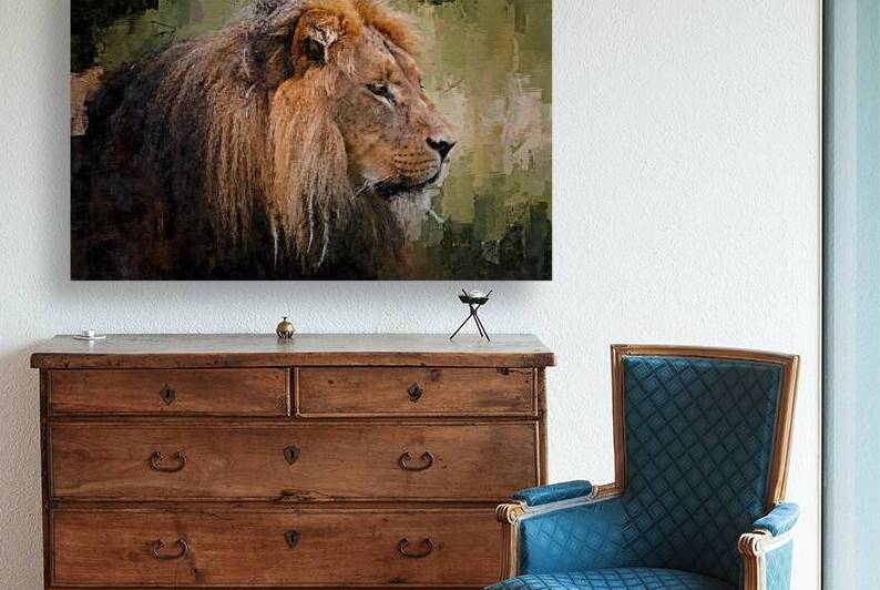The Lion The King by Pabodie Art