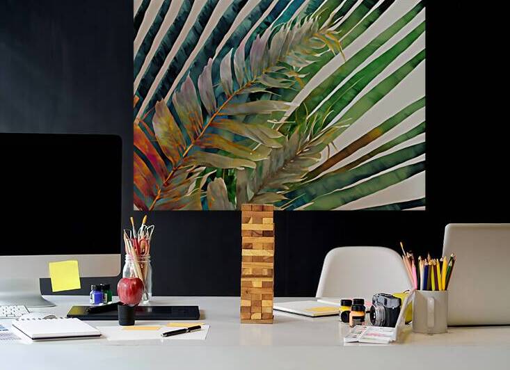 Tropical Palms I by Pabodie Art