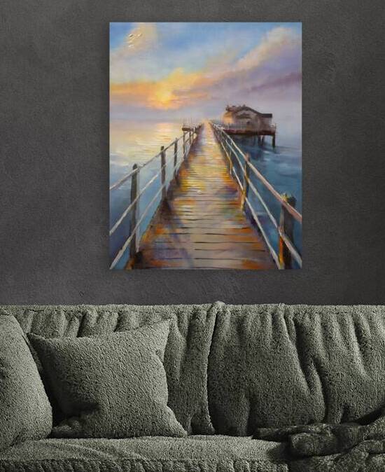 Bait Shop on the Pier by Pabodie Art
