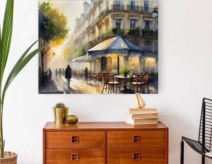 Paris Waking Up by Pabodie Art