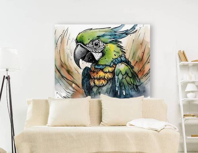 Polly Parrot by Pabodie Art